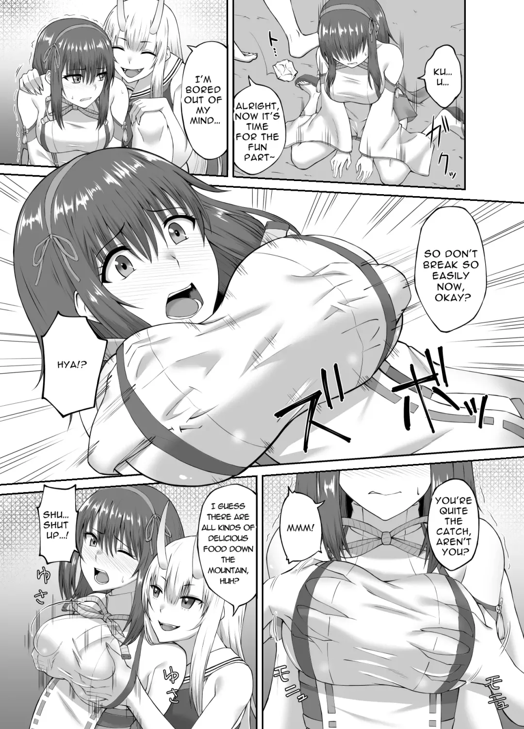 [Minase Yowkow] Taimashi Daraku Osen ~Futanari ni Ochita Taima Miko wa Inran Mesu Oni-ka~ | Depraved Exorcist Corruption ~perverted phallic pleasures turn shrine maidens to lewd demons~ Fhentai - Page 8
