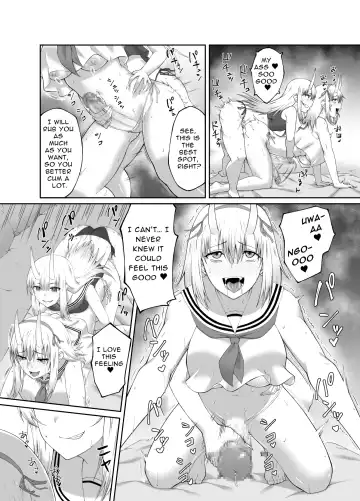 [Minase Yowkow] Taimashi Daraku Osen ~Futanari ni Ochita Taima Miko wa Inran Mesu Oni-ka~ | Depraved Exorcist Corruption ~perverted phallic pleasures turn shrine maidens to lewd demons~ Fhentai - Page 27
