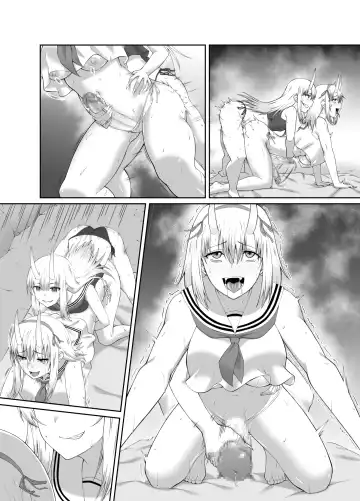[Minase Yowkow] Taimashi Daraku Osen ~Futanari ni Ochita Taima Miko wa Inran Mesu Oni-ka~ | Depraved Exorcist Corruption ~perverted phallic pleasures turn shrine maidens to lewd demons~ Fhentai - Page 60