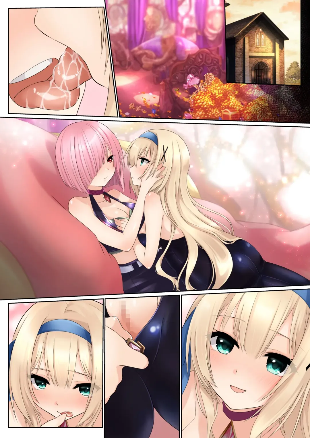 [Kumakko] Misty Magic ―princess knightess enthralled by a futanari spell― Fhentai - Page 65