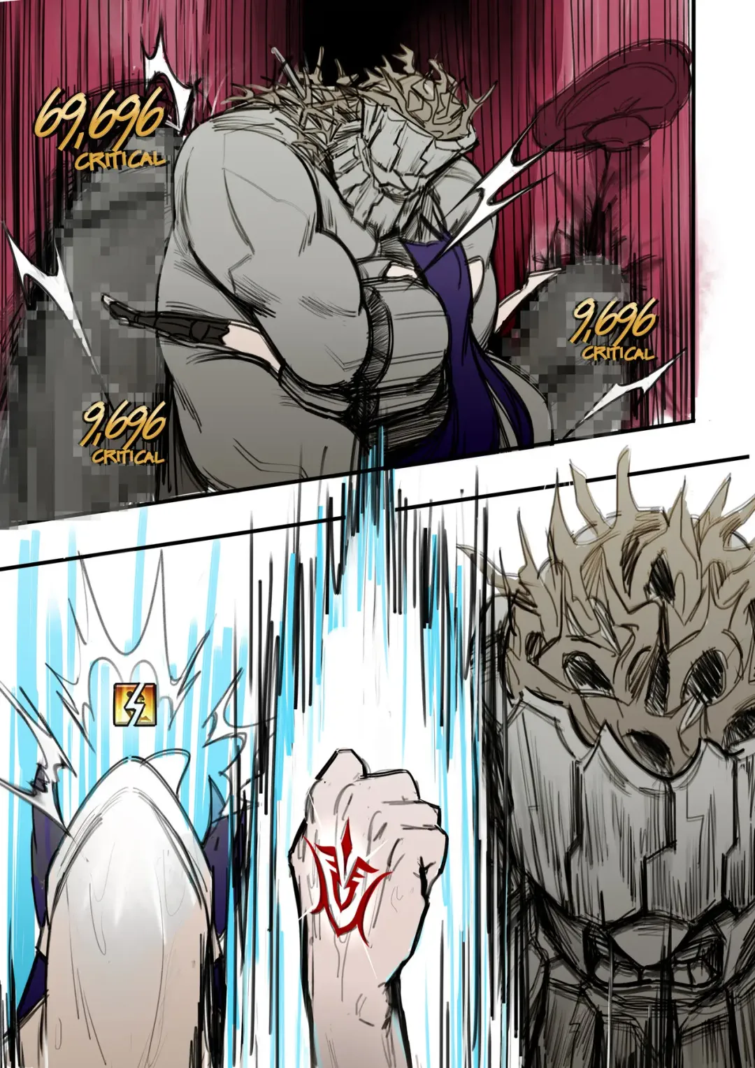 Strong Enemy: Saber vs. Lancer Fhentai - Page 5