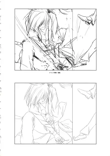 [Oosaki Shinya] Hanachirasu - Initial Sketches and Unprocessed Illustrations - Selection Fhentai - Page 28