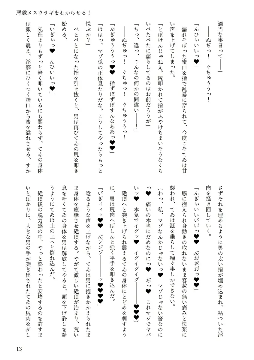 [Chin] Touhou R-18 novel "Understand mischievous female rabbits!" Fhentai - Page 9