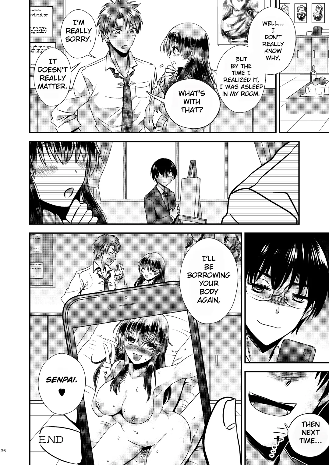 [Matsuzono] Possession App ~Controlling Senpai as You Wish Fhentai - Page 36