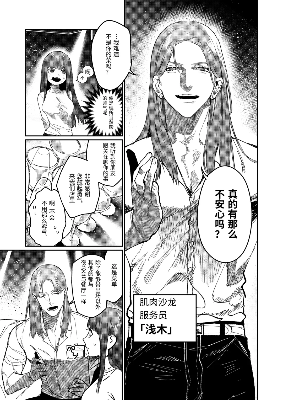 [Aizawa Anji] Muscle Salon e Youkoso! - Welcome to the Muscle Saron Fhentai - Page 8