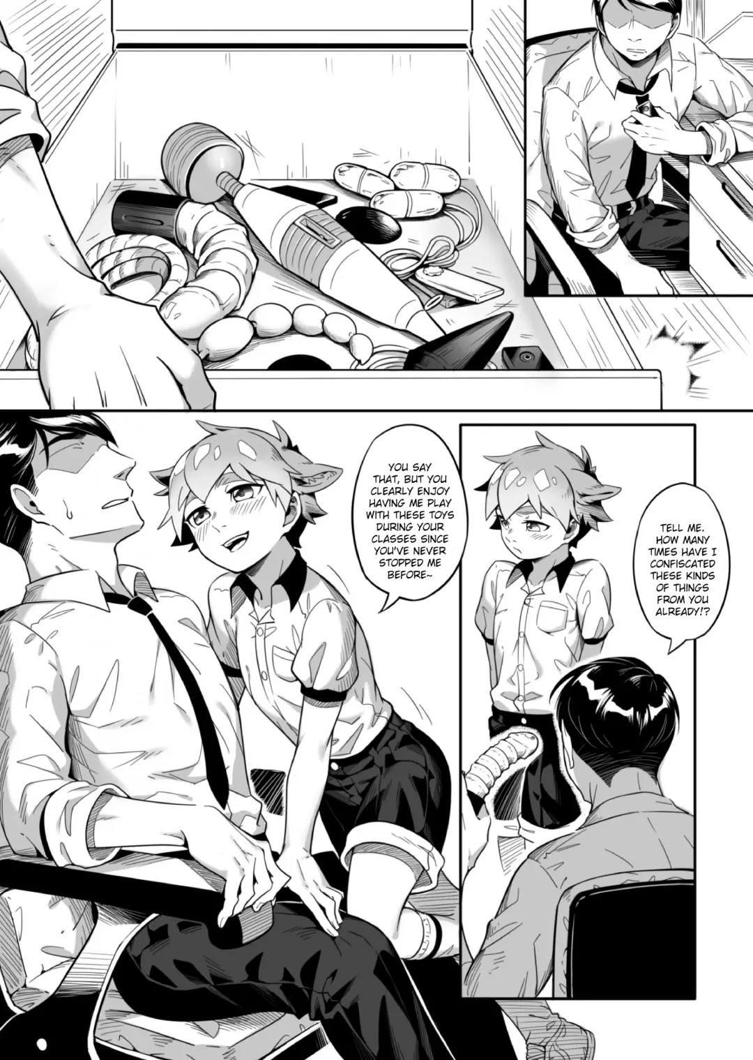[Kamitake] The Toybox that was Confiscated by Teacher (decensored) Fhentai - Page 4