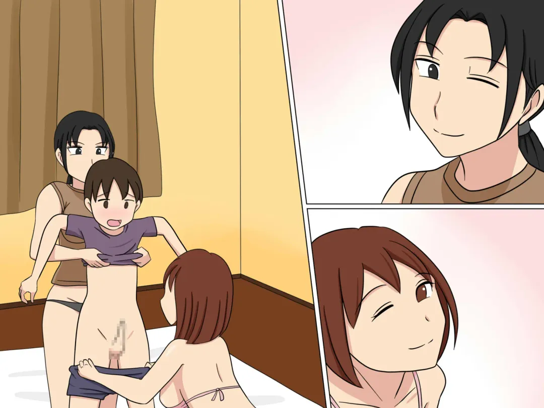 Boku wa Kirei na Obasan Futari to Tsukiai Sex Shiteiru Fhentai - Page 42