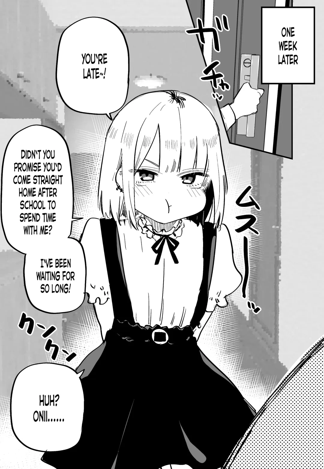 [Kuga Tsuniya] Ore no Koto ga Daikirai na Imouto ga Kowai | My Sister Who Cannot Stand Me Is Scary Fhentai - Page 3