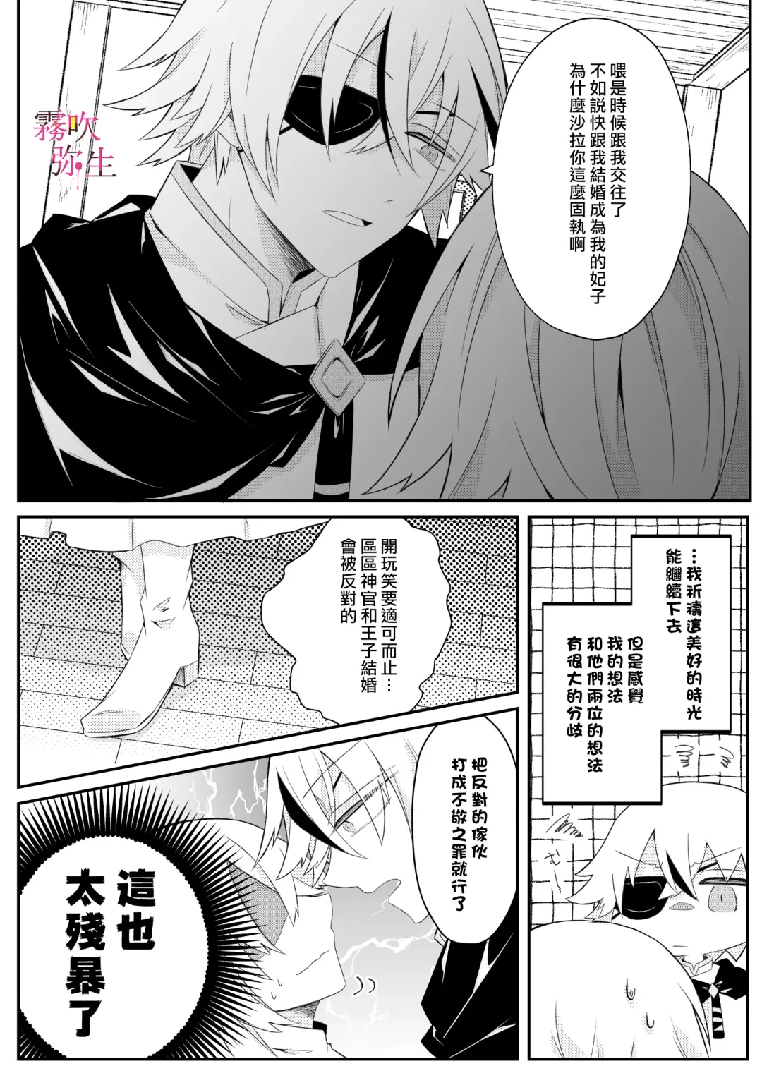 [Hatori Hato] Dekiai Kei Yandere Kyoudai Ouji wa Itoshi no Shinkan Mazoku Ochi Sasetai | 溺愛係病嬌王子兄弟想讓心愛的神官墮落成魔族 Fhentai - Page 12