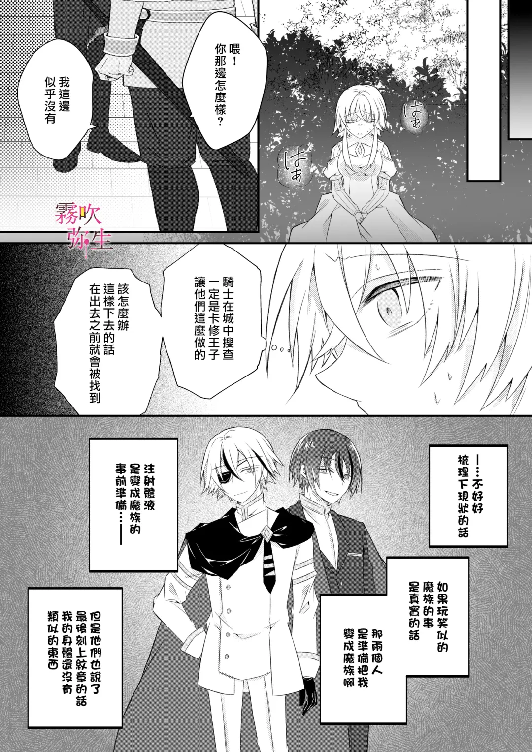 [Hatori Hato] Dekiai Kei Yandere Kyoudai Ouji wa Itoshi no Shinkan Mazoku Ochi Sasetai | 溺愛係病嬌王子兄弟想讓心愛的神官墮落成魔族 Fhentai - Page 48