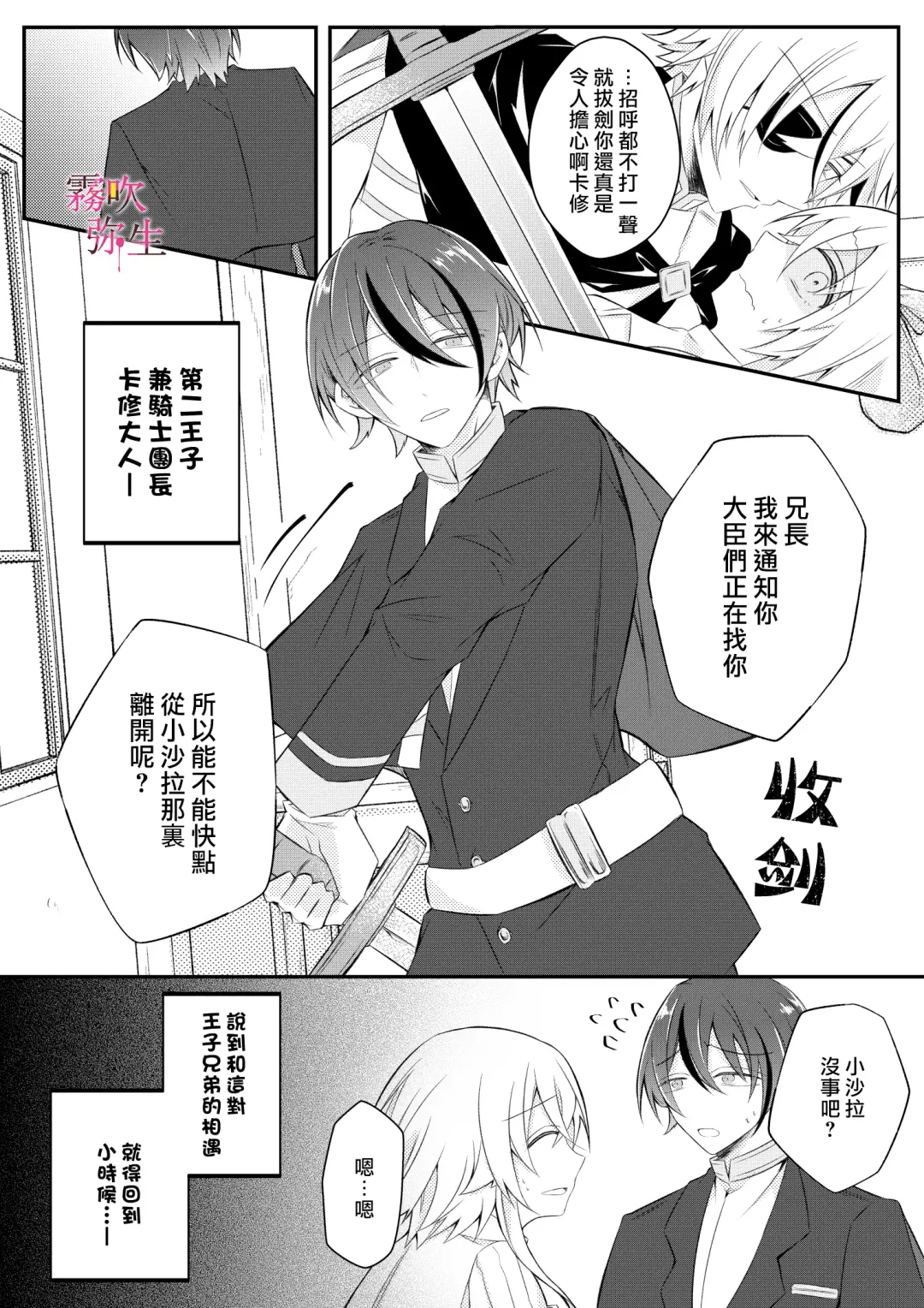 [Hatori Hato] Dekiai Kei Yandere Kyoudai Ouji wa Itoshi no Shinkan Mazoku Ochi Sasetai | 溺愛係病嬌王子兄弟想讓心愛的神官墮落成魔族 Fhentai - Page 7