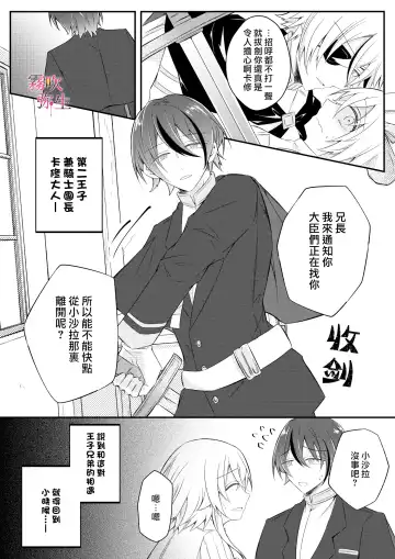 [Hatori Hato] Dekiai Kei Yandere Kyoudai Ouji wa Itoshi no Shinkan Mazoku Ochi Sasetai | 溺愛係病嬌王子兄弟想讓心愛的神官墮落成魔族 Fhentai - Page 7