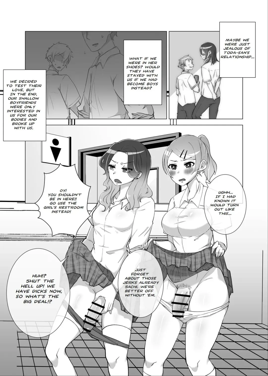 FtM Skeb Comic 1 & 2 Fhentai - Page 4