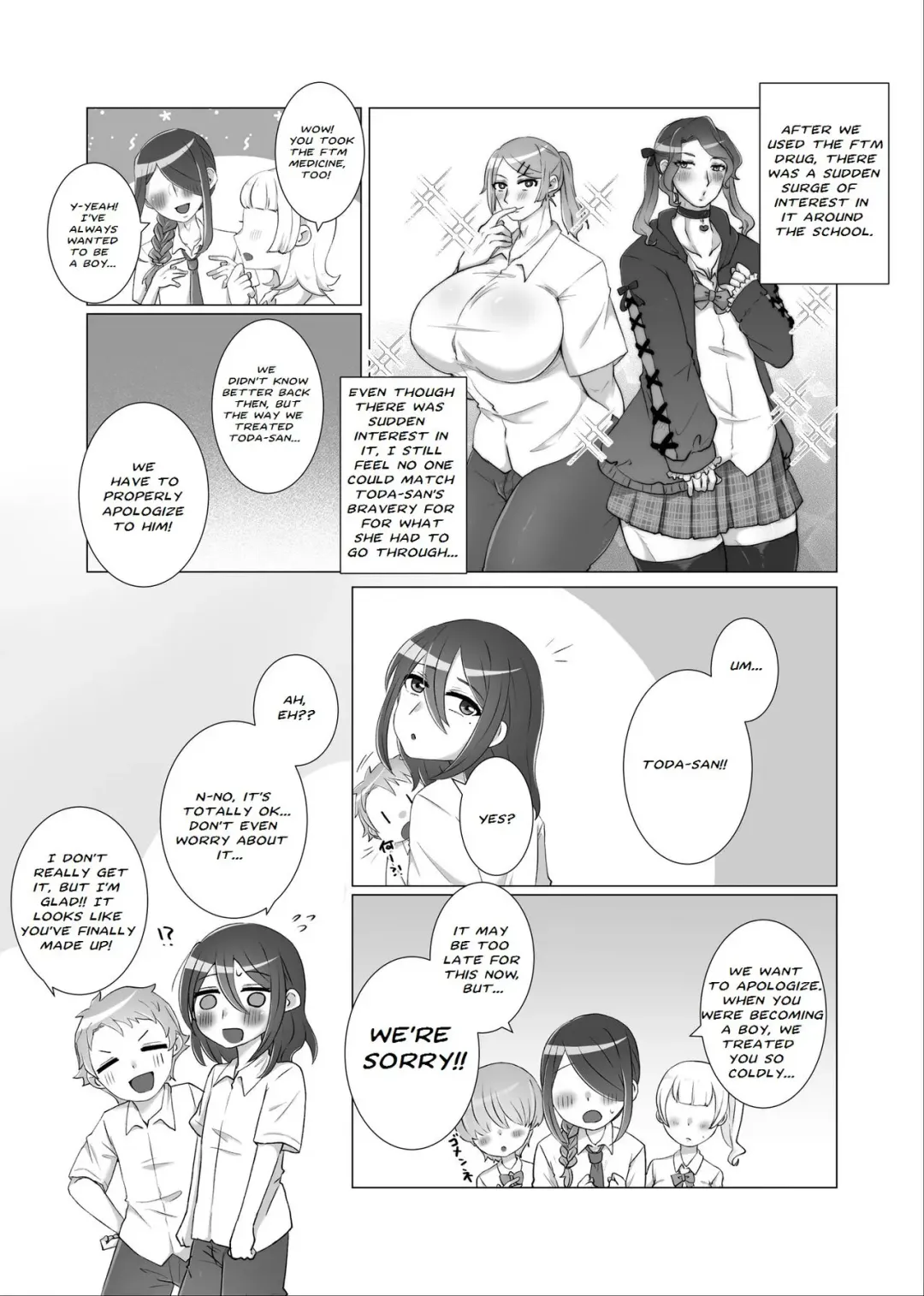 FtM Skeb Comic 1 & 2 Fhentai - Page 7