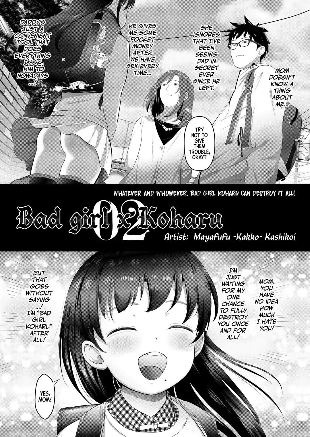 [Mayafufu -kakko- Kashikoi] Motto Waruiko x Koharu 02 | Bad Girl x Koharu 02! Fhentai - Page 5