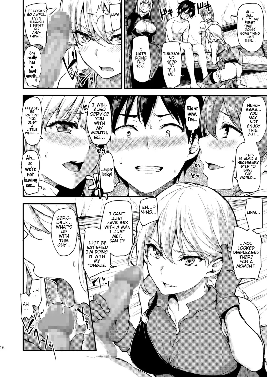[Tachibana Omina] Isekai Harem Monogatari Ch.1 Fhentai - Page 16