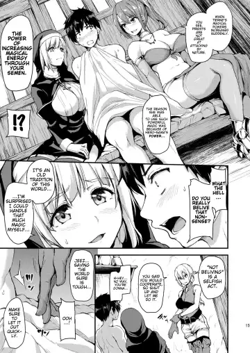[Tachibana Omina] Isekai Harem Monogatari Ch.1 Fhentai - Page 15