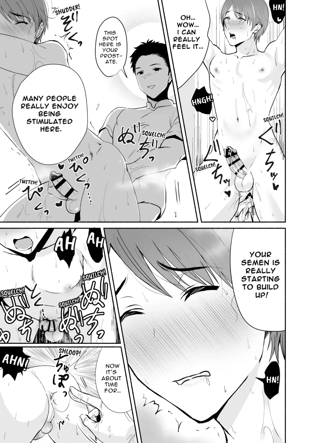 Damasarete Mesuiki Men's Esthe | Tricked into the Femgasm Salon Fhentai - Page 23