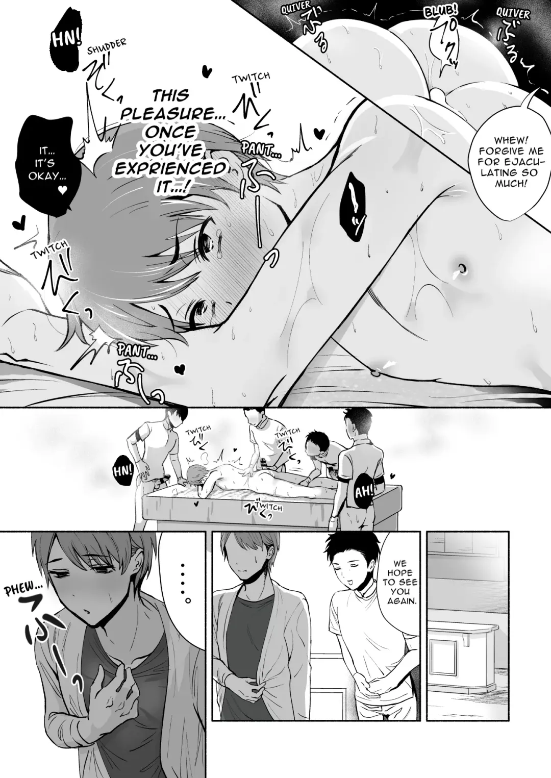 Damasarete Mesuiki Men's Esthe | Tricked into the Femgasm Salon Fhentai - Page 33