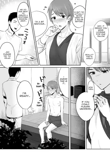 Damasarete Mesuiki Men's Esthe | Tricked into the Femgasm Salon Fhentai - Page 4