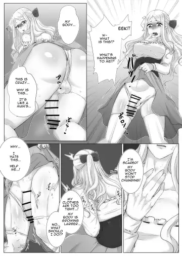 Shemale TF Skeb Comic 1 & 2 Fhentai - Page 2