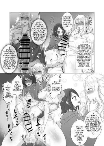 Shemale TF Skeb Comic 1 & 2 Fhentai - Page 5