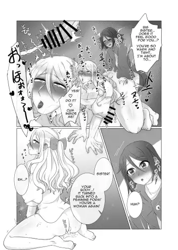 Shemale TF Skeb Comic 1 & 2 Fhentai - Page 6