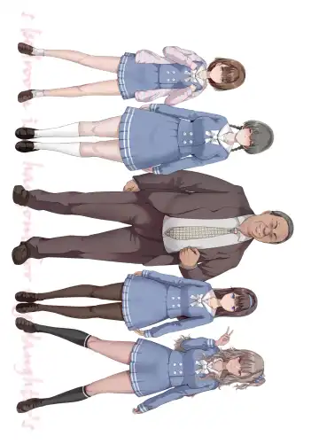 [Richard Bahman] Papa no Shinshitsu wa Musume Tomodachi no Tamariba 2 -Atarashii Tomodachi Hen- | 爸爸的寝室2 Fhentai - Page 45