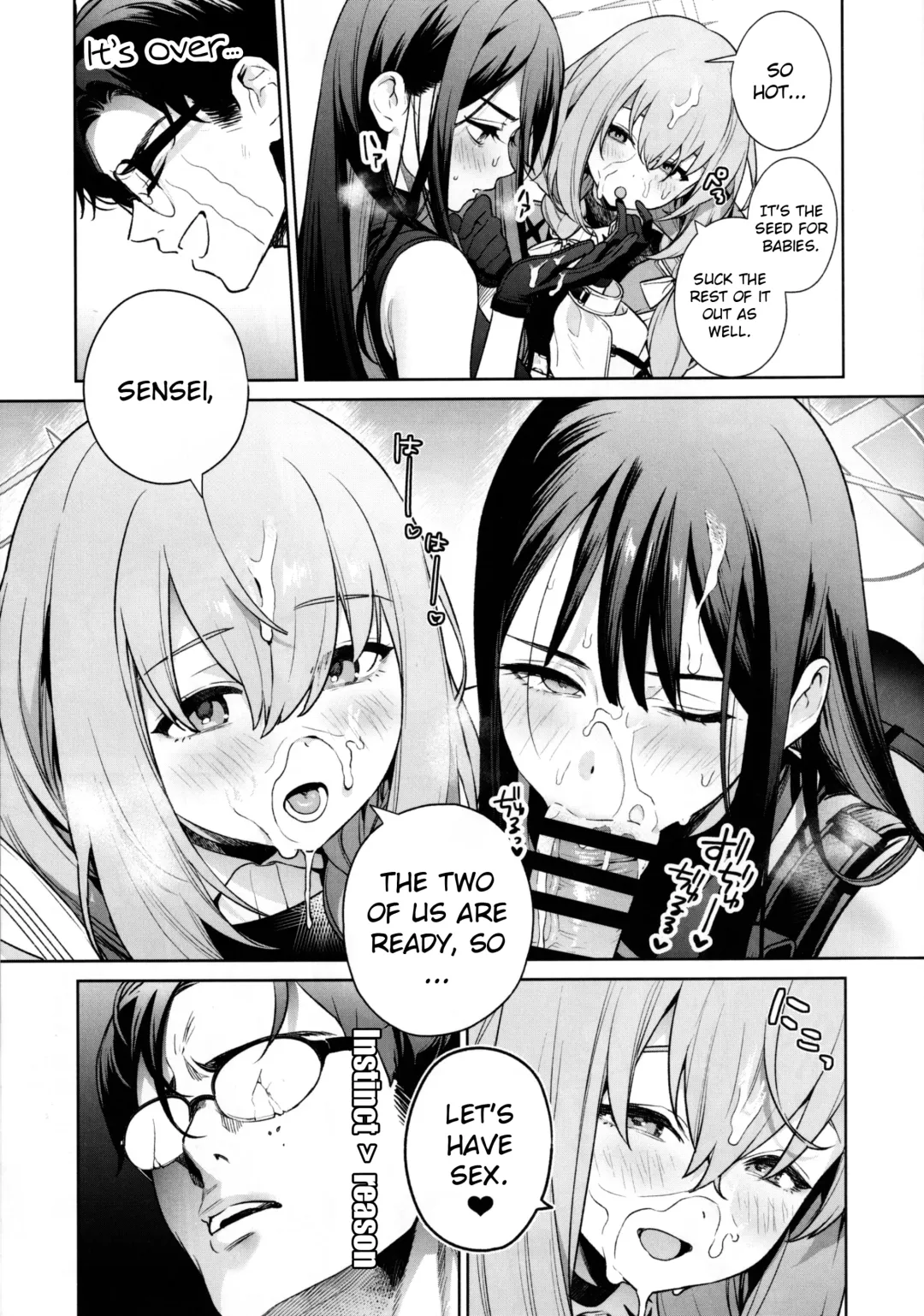 [Mameojitan] Saori to Atsuko ni Obenkyou Oshieru Hon | A Book About Teaching Saori and Atsuko How to Study Fhentai - Page 10