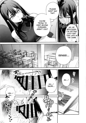 [Mameojitan] Saori to Atsuko ni Obenkyou Oshieru Hon | A Book About Teaching Saori and Atsuko How to Study Fhentai - Page 12