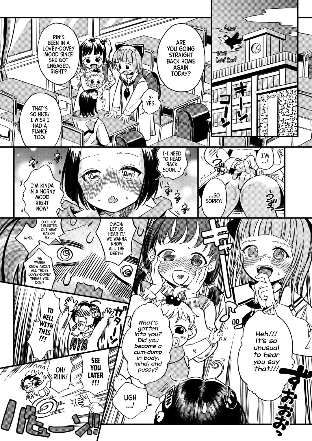 [Oekaki Ojisan] Watashi Koisuru Omanko, Rin 11-sai | Rin is an Eleven-year old Cum-dump in Love! Fhentai - Page 11