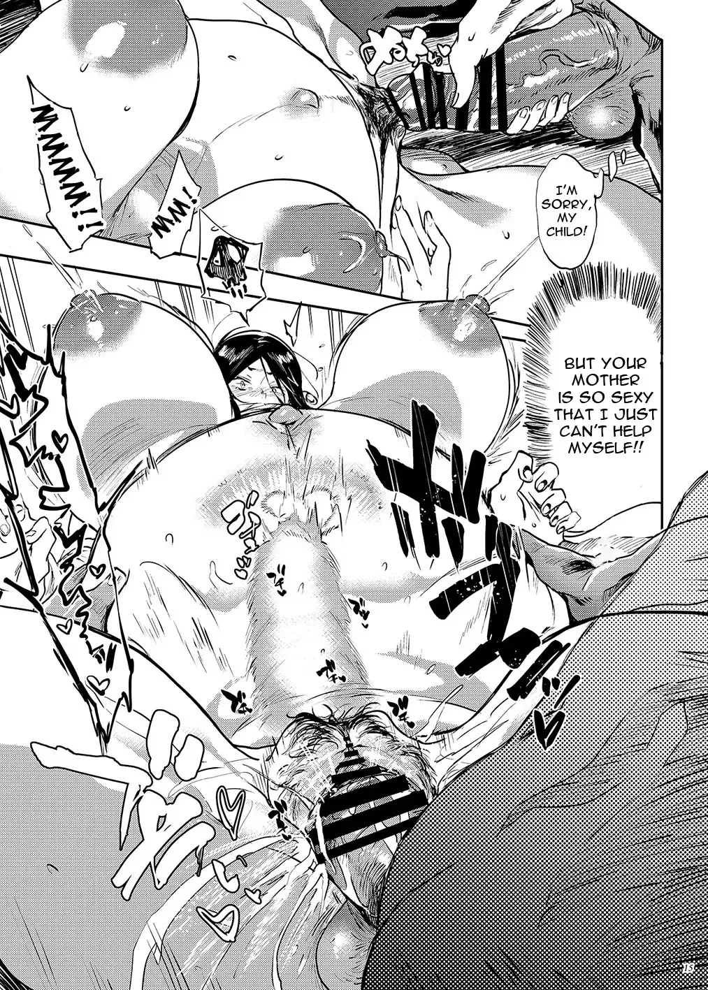 [Kawaisaw] Taima no Haha, San | Demon Slaying Mom's Pregnancy Fhentai - Page 15