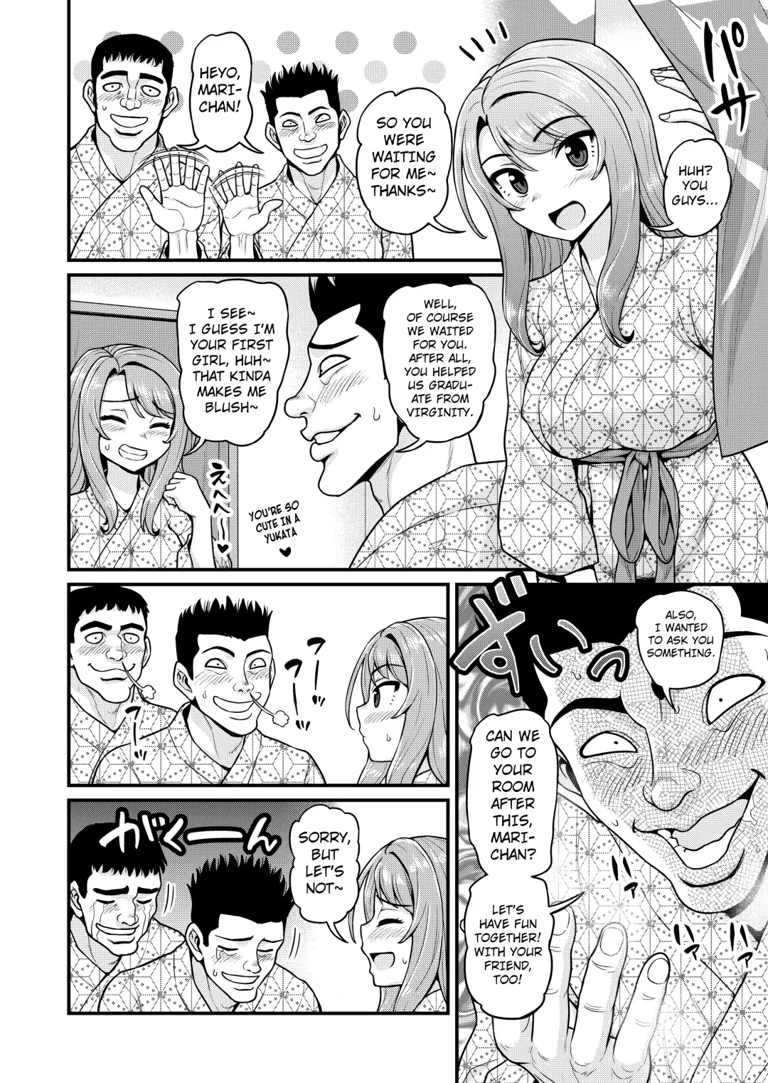 [Gachonjirou] Game Tomodachi no Onnanoko to Onsen Ryokou de Yaru Hanashi NTRver. Fhentai - Page 57