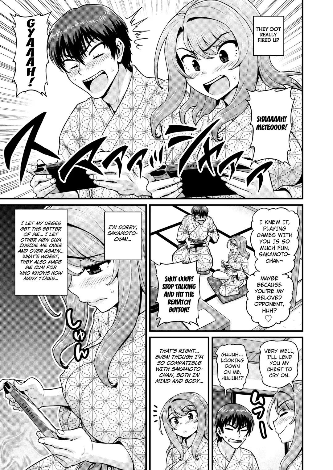 [Gachonjirou] Game Tomodachi no Onnanoko to Onsen Ryokou de Yaru Hanashi NTRver. Fhentai - Page 62