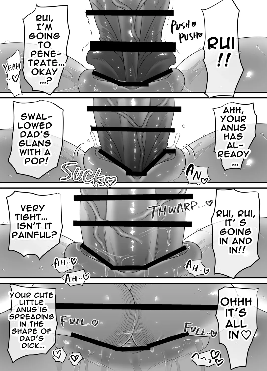 [Kamiwo Akira] Chichioya no Koto ga Daisuki Sugiru Musuko to Issen o Koechau Ohanashi | A Story about Crossing the Line with a Son Who Loves his Dad Fhentai - Page 31