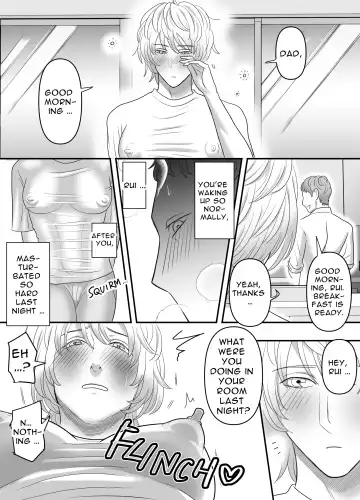 [Kamiwo Akira] Chichioya no Koto ga Daisuki Sugiru Musuko to Issen o Koechau Ohanashi | A Story about Crossing the Line with a Son Who Loves his Dad Fhentai - Page 19