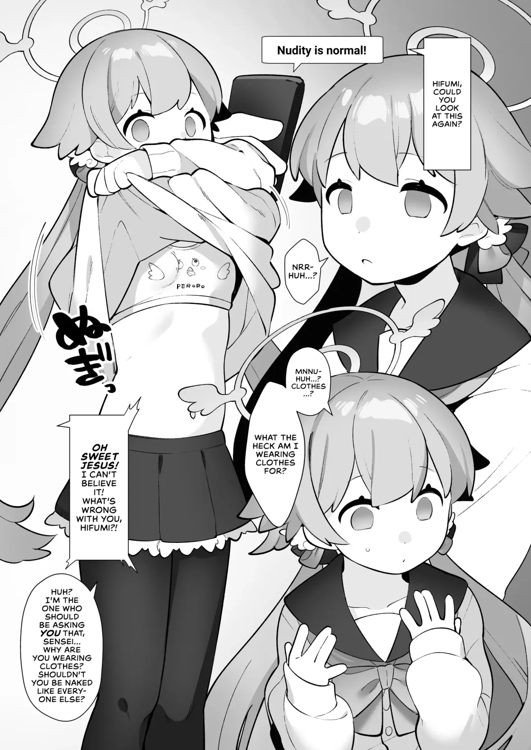 [Futatsuno-peanuts] BluArch Saimin-bu ~Shimoe Koharu Hen & Ajitani Hifumi Hen~ | The Blue Archive Mind Control Club ~Shimoe Koharu Chapter & Ajitani Hifumi Chapter~ Fhentai - Page 7