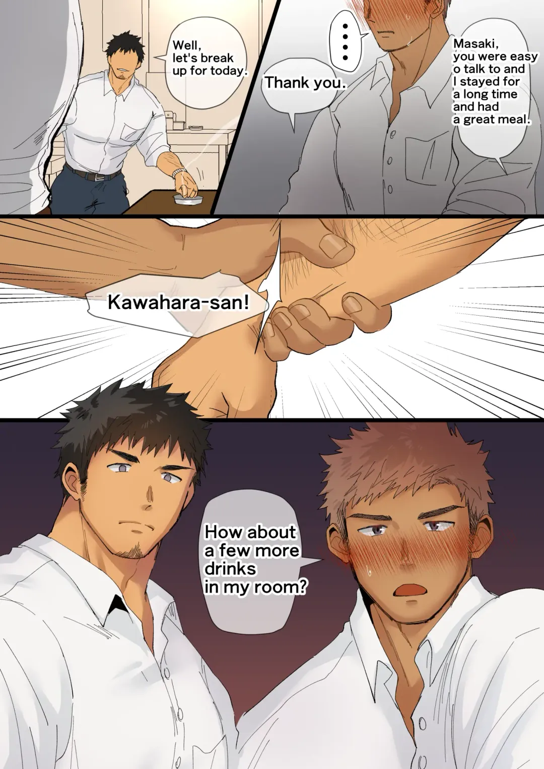 [Hashikure] I Met An Older Man On A Business Trip... Fhentai - Page 6