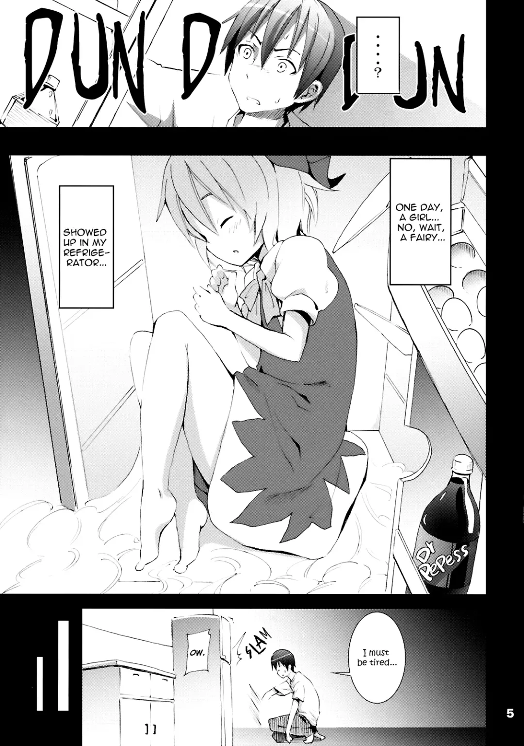 [Kishiri Toworu] Cirno ga Ouchi ni Yattekita! | Cirno Showed Up at My House Fhentai - Page 5