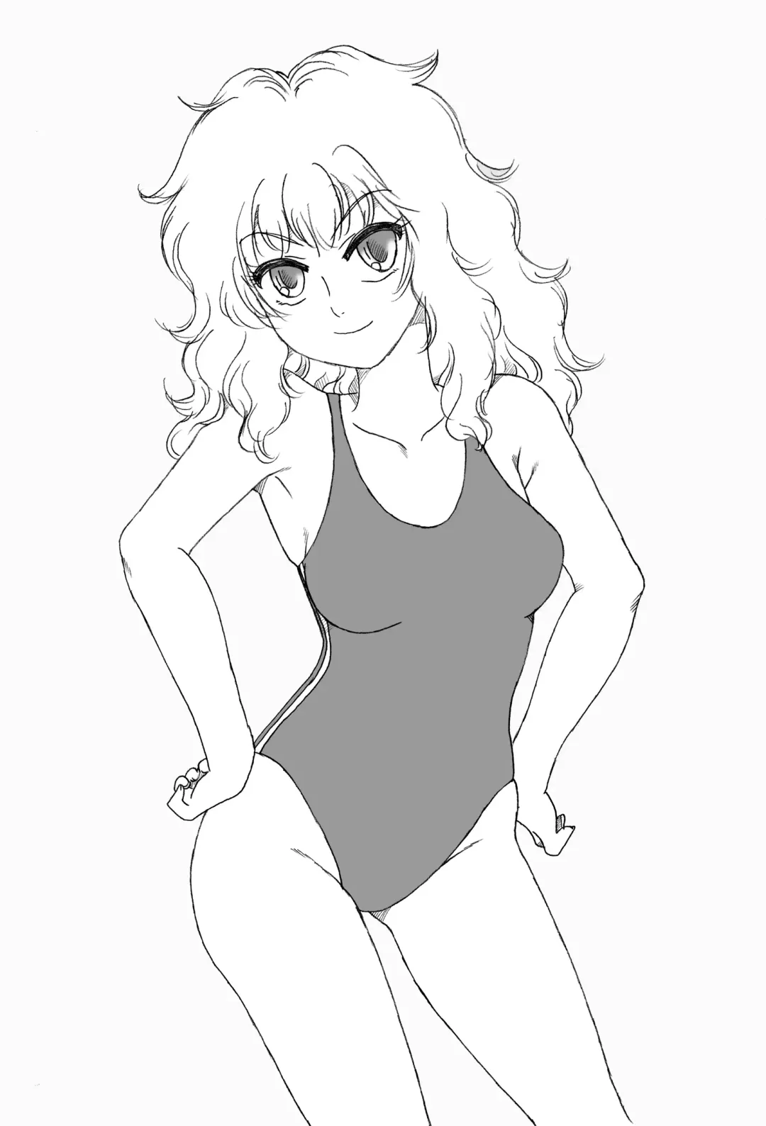 [Kyouno Aki] Suieibu no Kasumi-chan to Mizutori-chan, Satsugai sareru Fhentai - Page 33