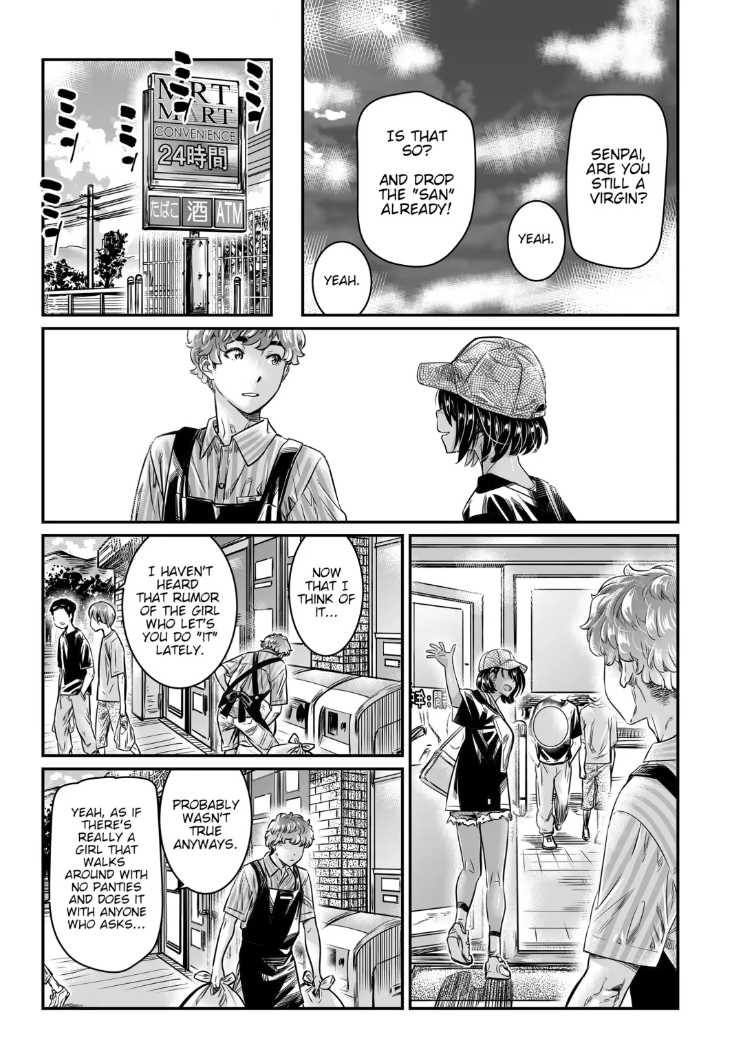 [Maruta] Hiyake no Bitch Shoujo wa, Doutei no Senpai o Yagai Sex ni Sasou Fhentai - Page 12