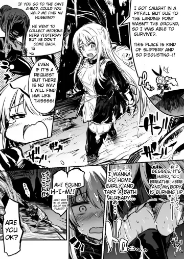 Read [Lefthand] Adventure-chan who got in heat while rescue a man on request in the dark pit mucus swamp - Fhentai