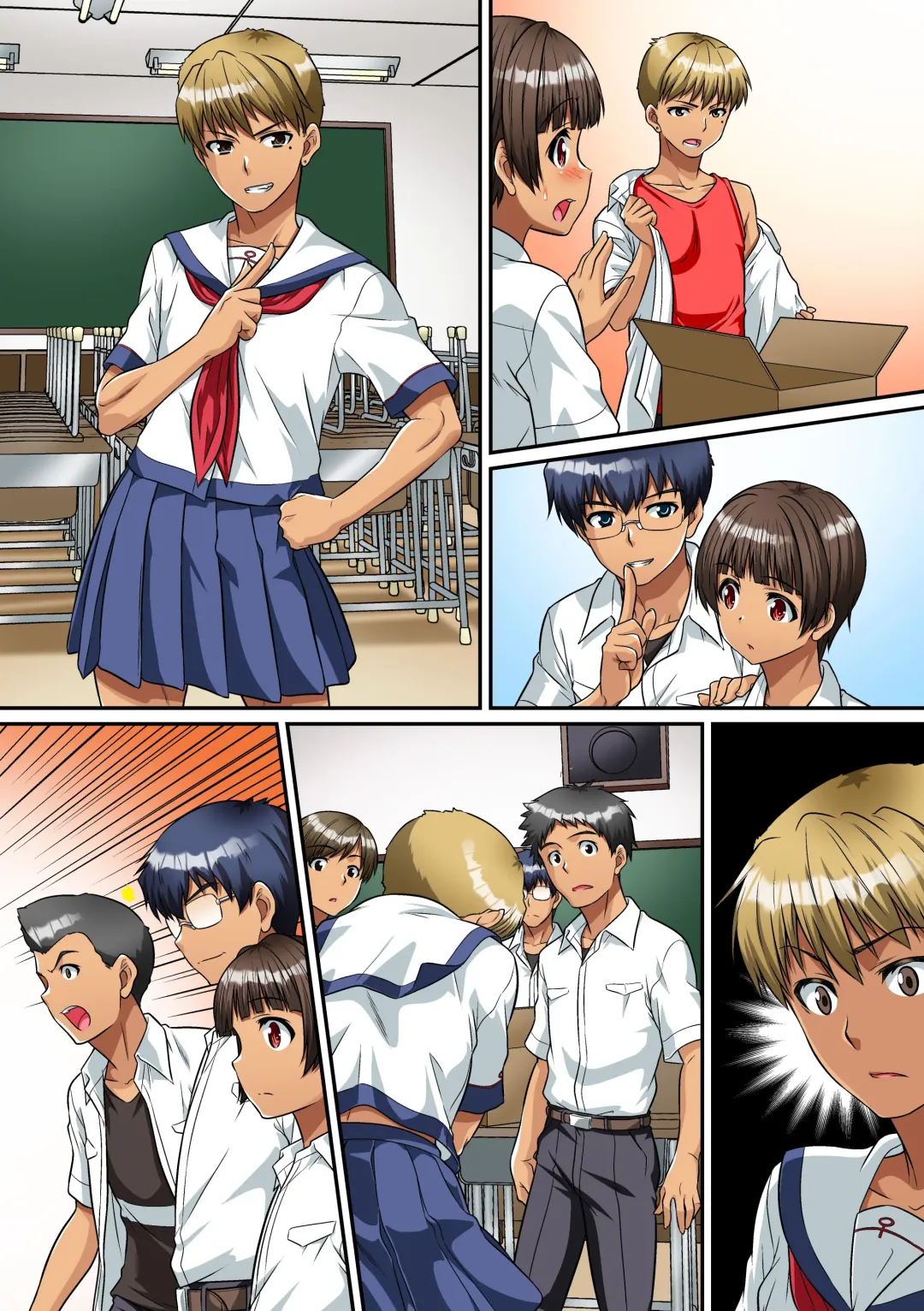 [Kaneko Naoya] I Became a Woman at an All-Boys School Fhentai - Page 42