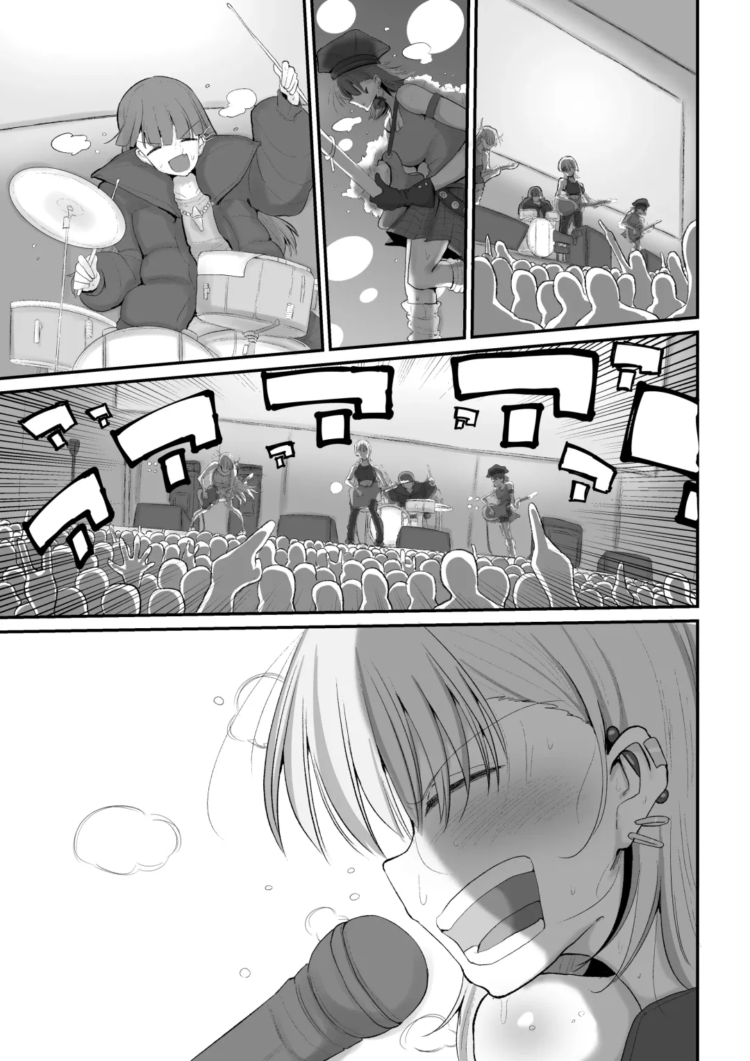 [Erai] Gal Band Imouto wa Kuzu Aniki no Ne-Back ni Cho~ Yowai Fhentai - Page 35