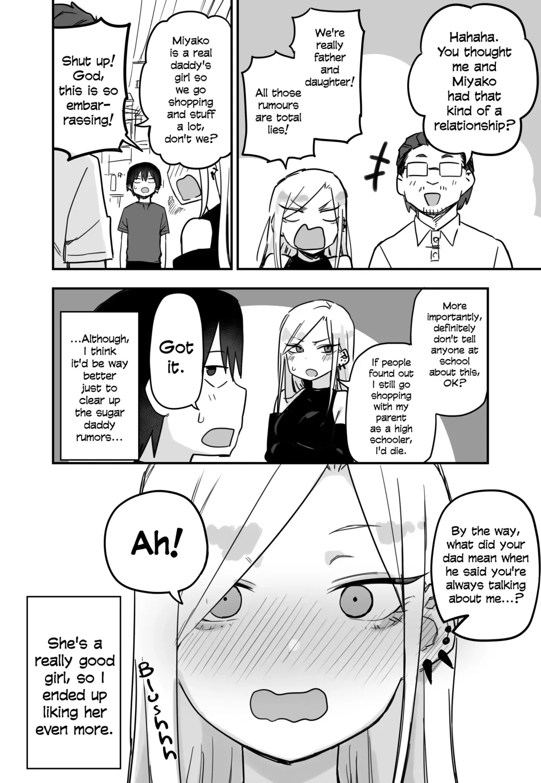 [Kuga Tsuniya] Class no Gal ga P-katsu Shitetanda ga... | The Gyaru In My Class Has A Sugar Daddy, But... Fhentai - Page 4