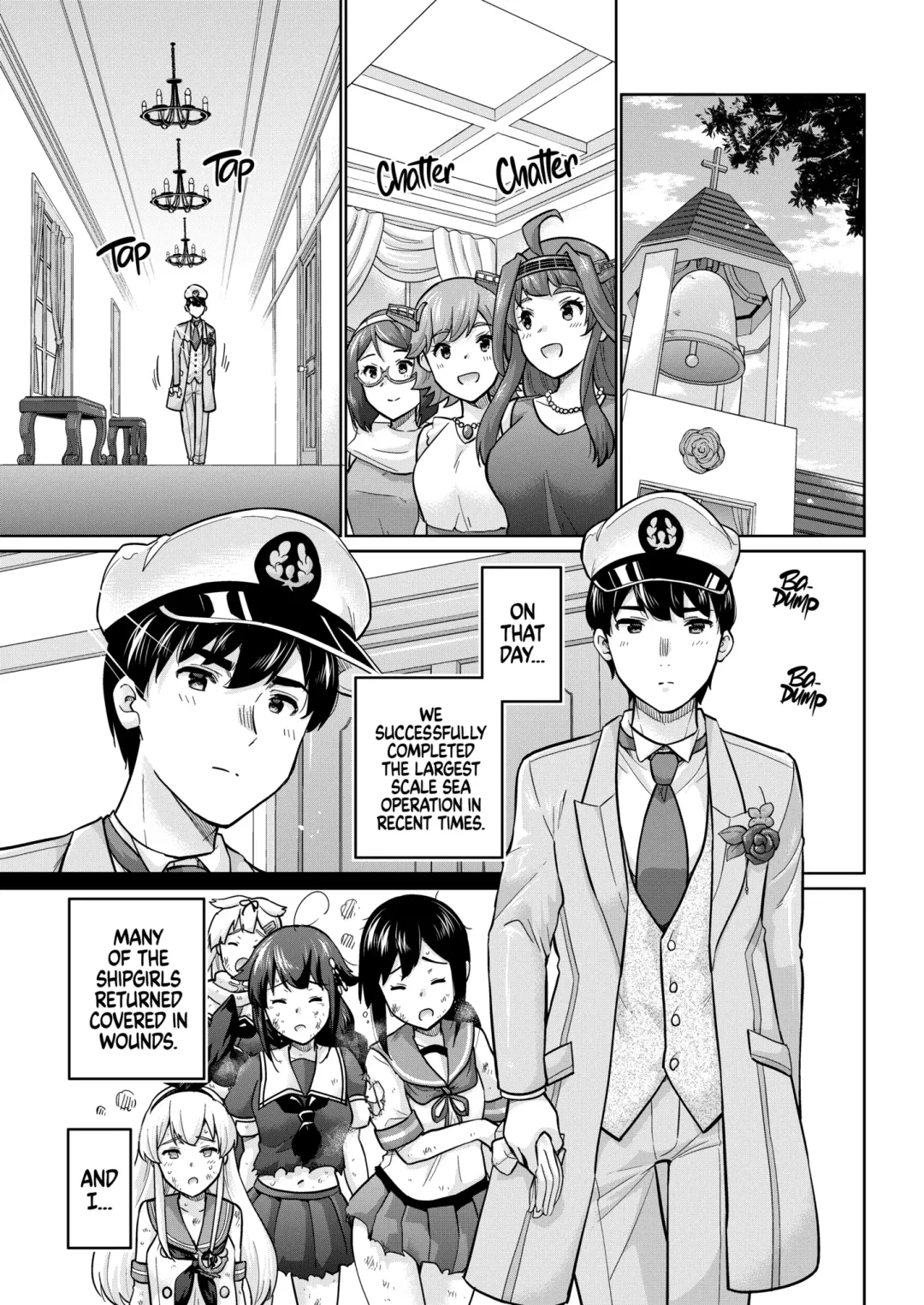 [Sarfata] Hamakaze to Kekkon Suru Hi | The Day Hamakaze and I Got Married (decensored) Fhentai - Page 3