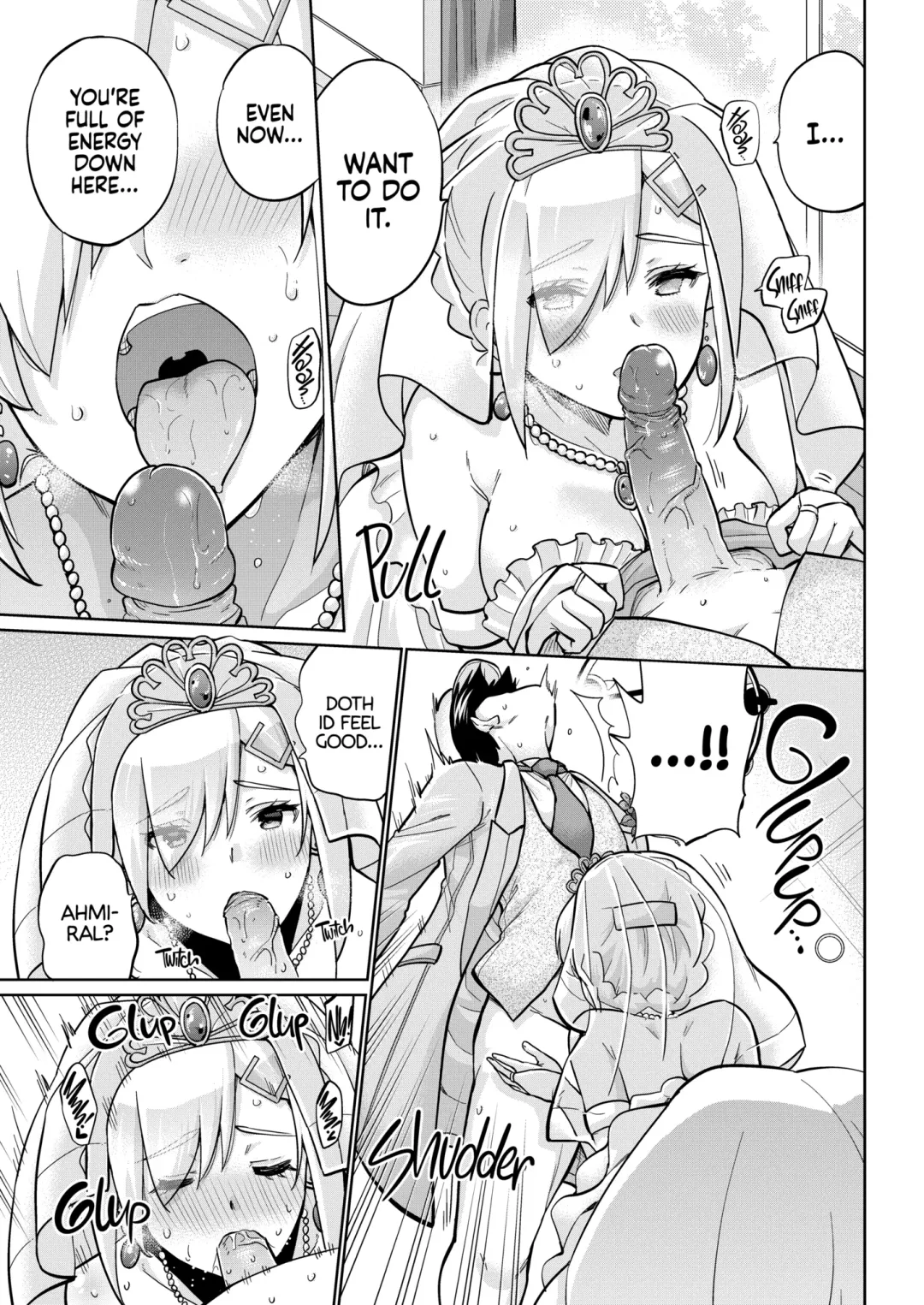 [Sarfata] Hamakaze to Kekkon Suru Hi | The Day Hamakaze and I Got Married (decensored) Fhentai - Page 7