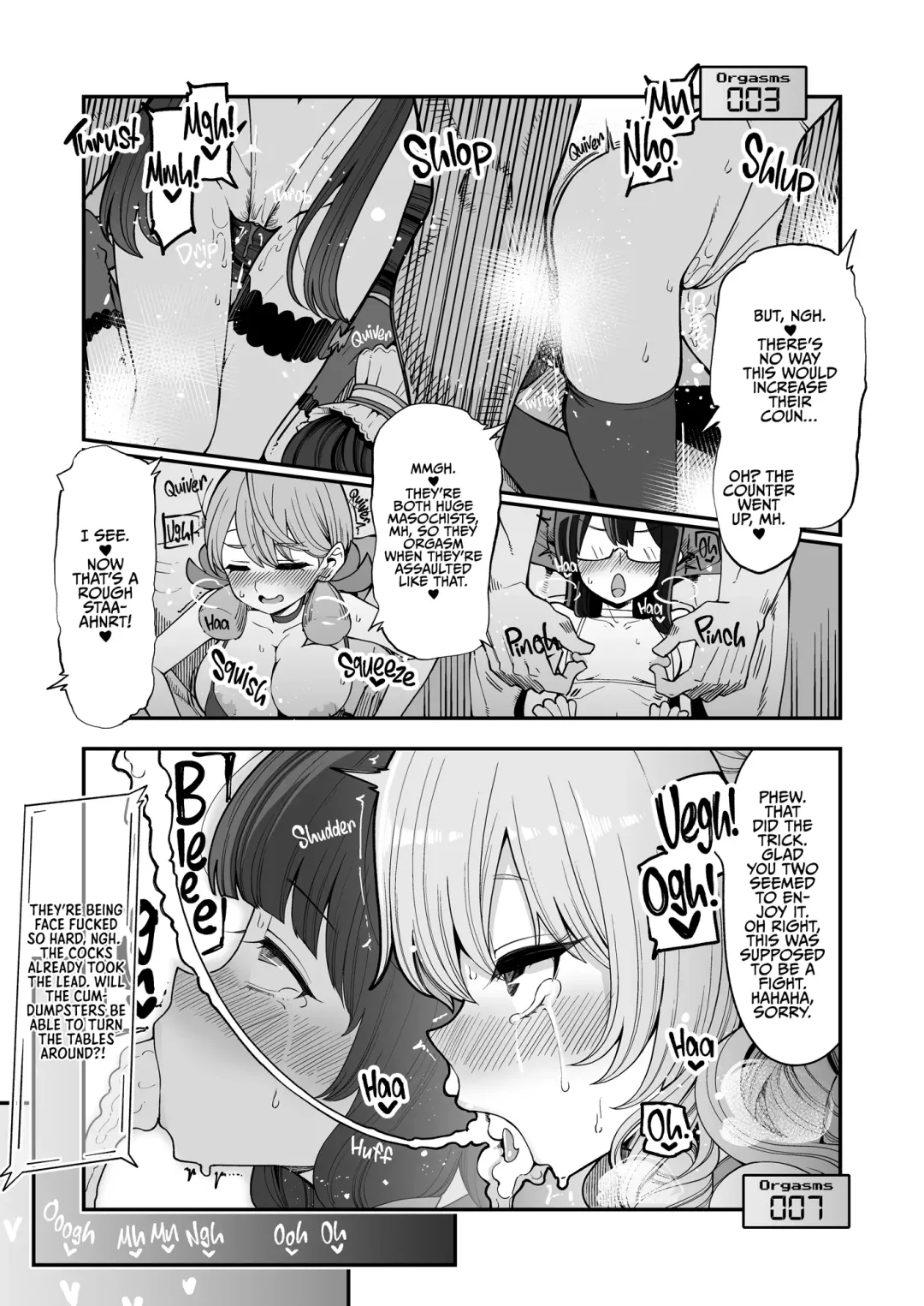 [Hanauna] Mizuho & Kashima VS Ochinpo | Mizuho and Kashima vs Cocks (decensored) Fhentai - Page 11