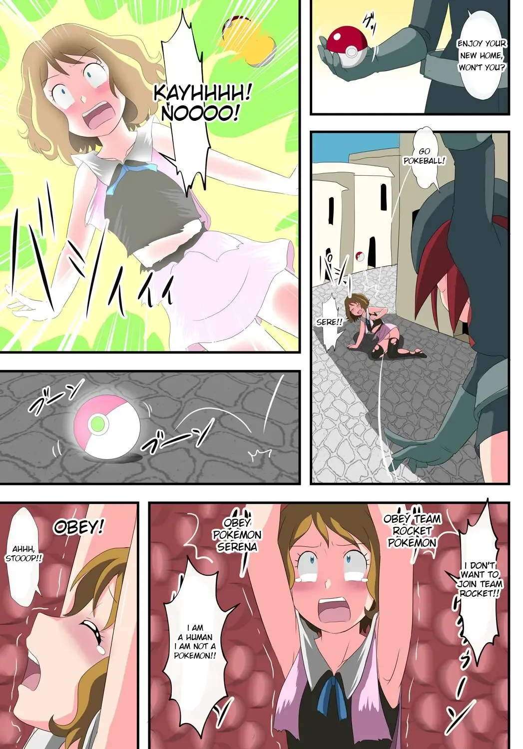 Book of Serena:  They thought I was a pokemon and captured me! Fhentai - Page 5