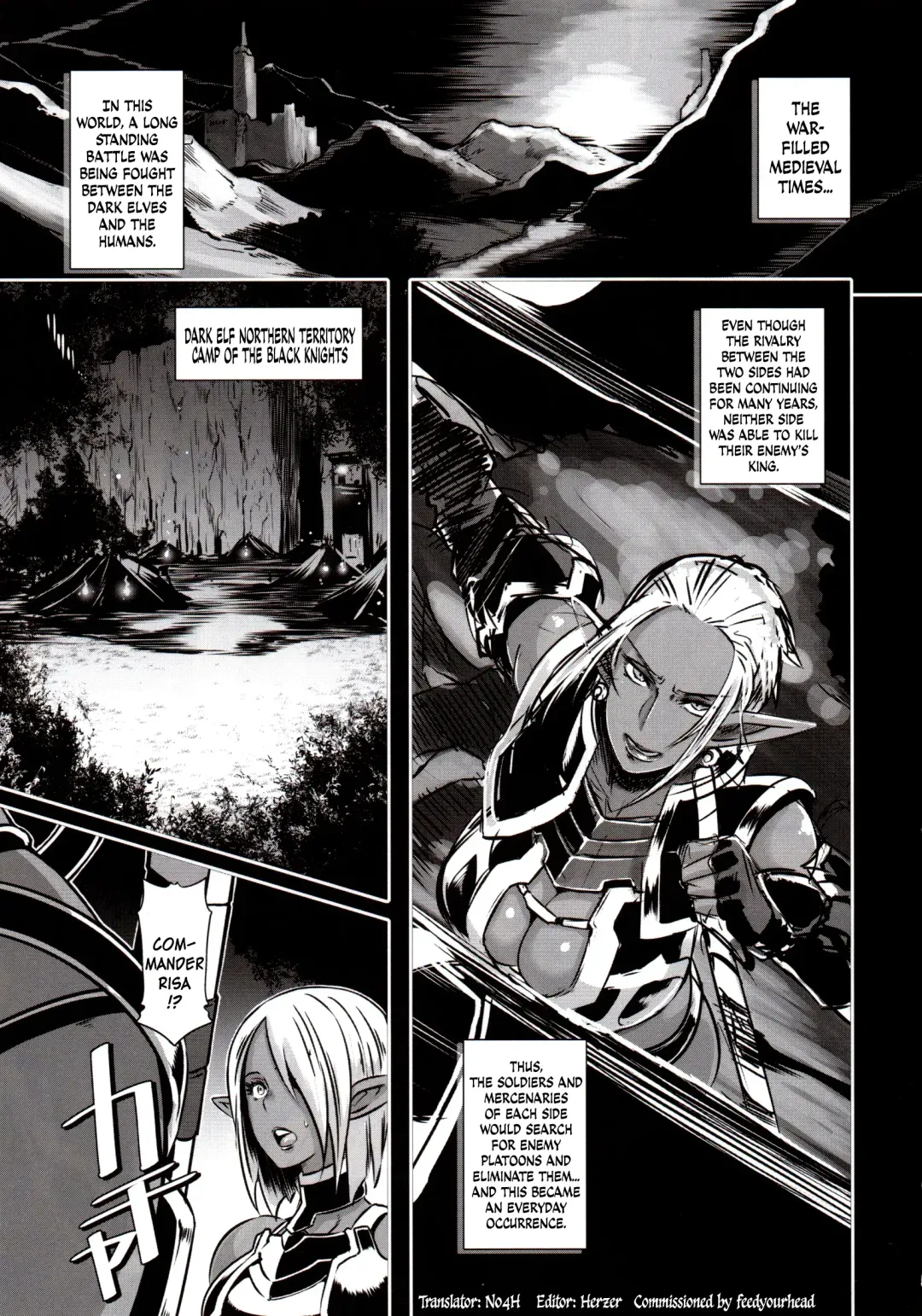 [Butcha-u] DARK ELF vs ALIEN (decensored) Fhentai - Page 4